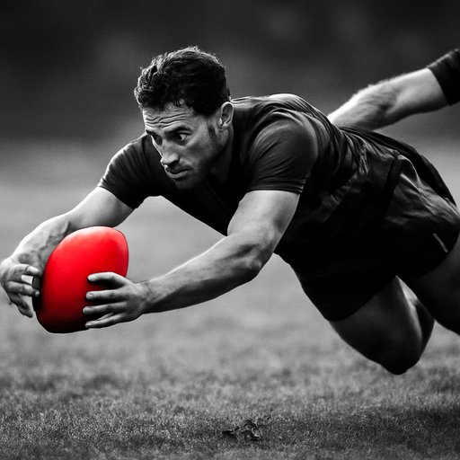 cv99 Rugby Tackle Scene Card